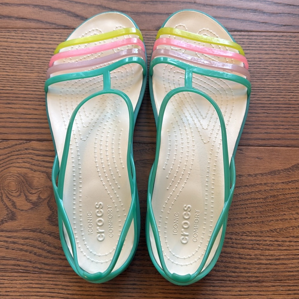 Crocs Iconic Sandal Jellybean Comfort - Picture 6 of 6